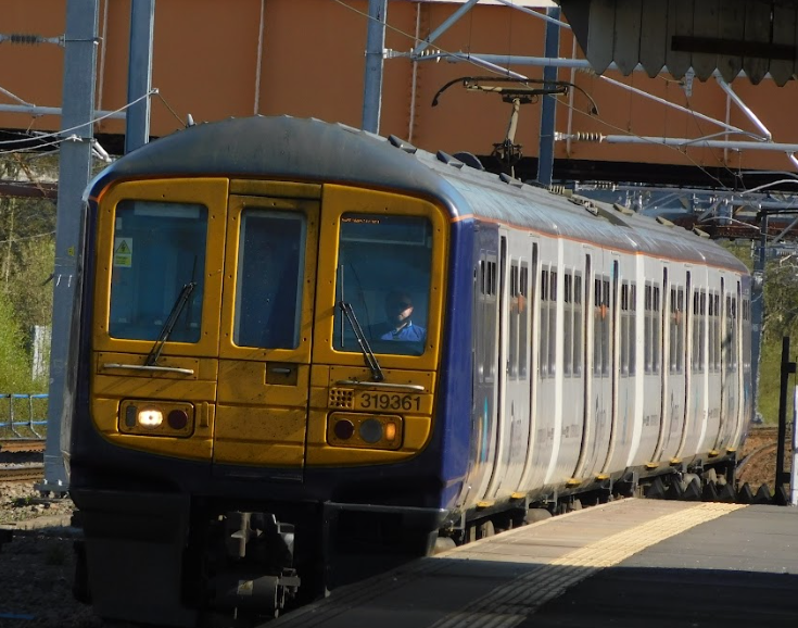 rail disruption - train with pantograph